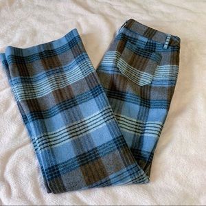 Vintage Wool plaid pants